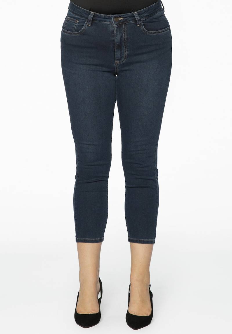 Große Größen 7/8 Jeans Skinny, Damen, grau, Größe: 48, Baumwolle/Polyester, Happy Size DE Women Große Größen 7/8 Jeans Skinny, Damen, grau, Größe: 48, Baumwolle/Polyester, Happy Size DE Women von YOEK