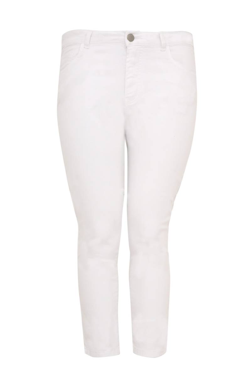 Große Größen 7/8 Jeans Skinny, Damen, weiß, Größe: 54, Baumwolle, Happy Size DE Women Große Größen 7/8 Jeans Skinny, Damen, weiß, Größe: 54, Baumwolle, Happy Size DE Women von YOEK