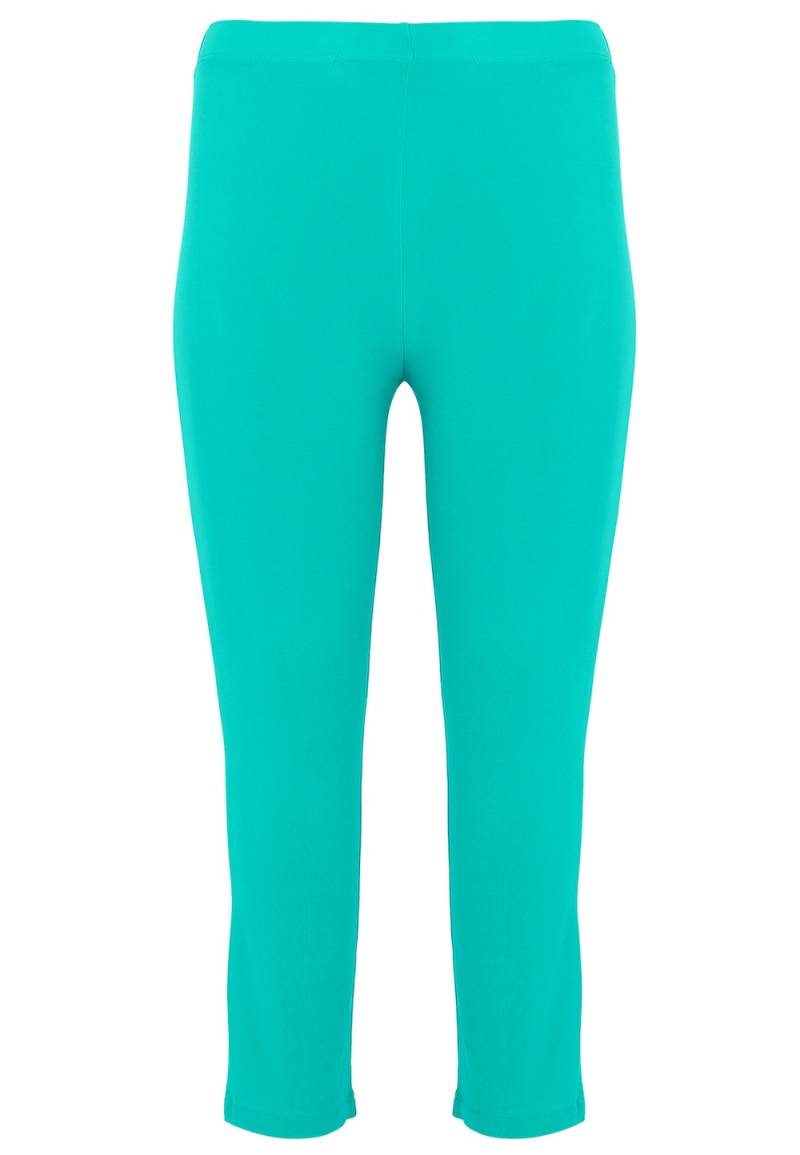 Große Größen Hose, Damen, türkis, Größe: 54/56, Polyester, Happy Size DE Women von YOEK