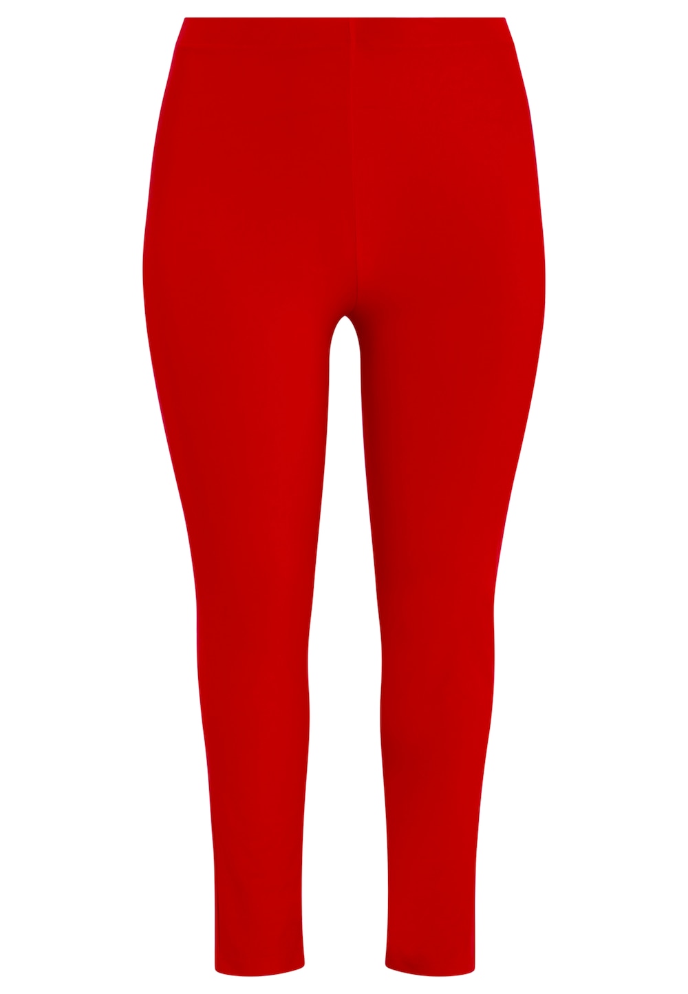 Große Größen Hose Slim Fit, Damen, rot, Größe: 46/48, Polyester, Happy Size DE Women von YOEK