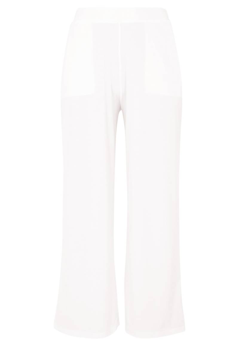 Große Größen Hose mit einem elastischen Bund, Damen, beige, Größe: 54/56, Polyester, Happy Size DE Women von YOEK