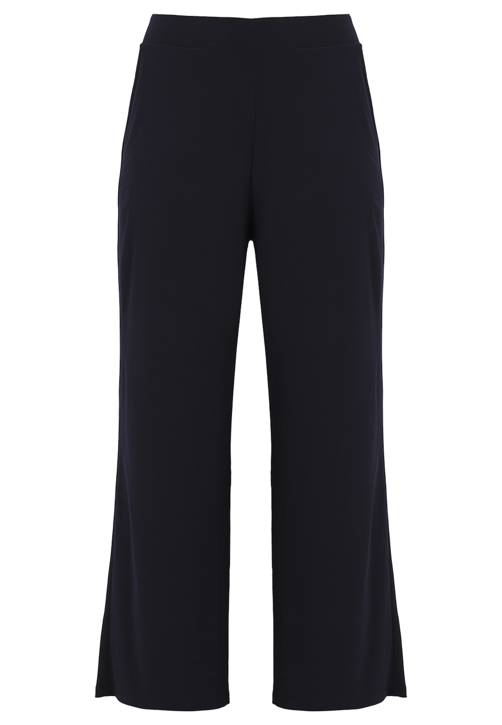 Große Größen Hose mit einem elastischen Bund, Damen, blau, Größe: 42/44, Polyester, Happy Size DE Women von YOEK