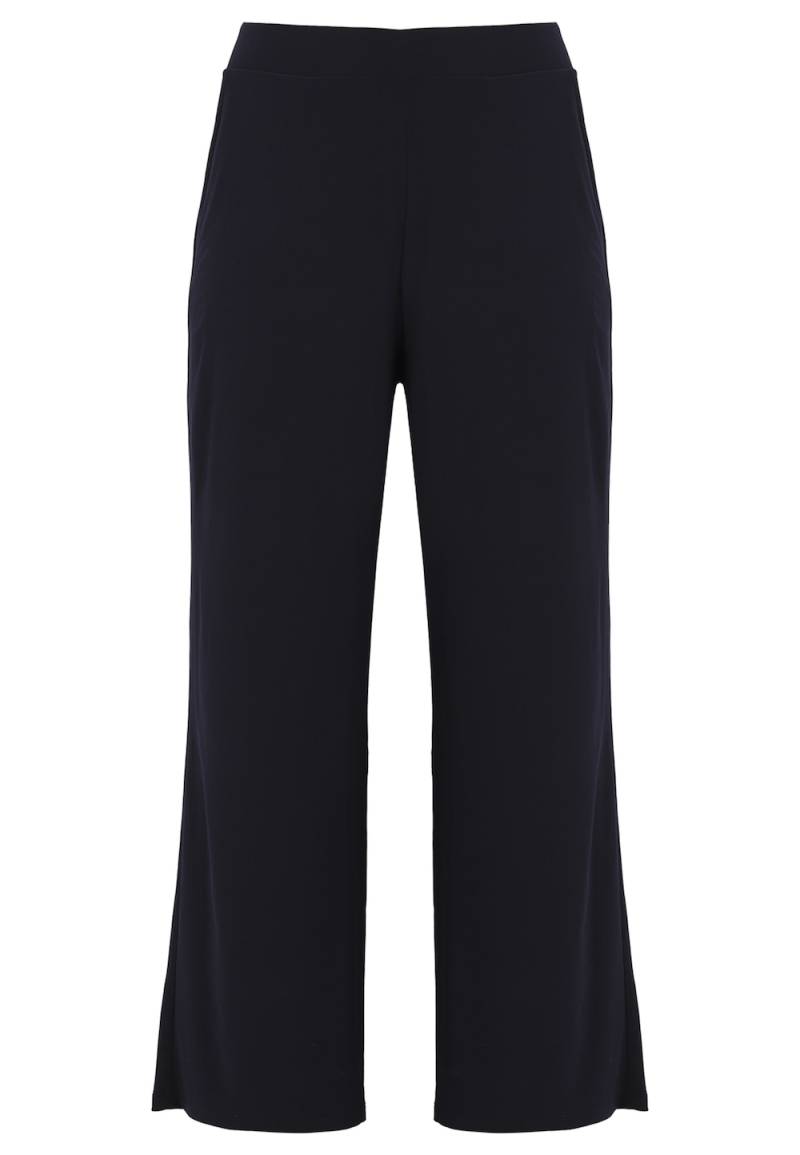 Große Größen Hose mit einem elastischen Bund, Damen, blau, Größe: 42/44, Polyester, Happy Size DE Women von YOEK