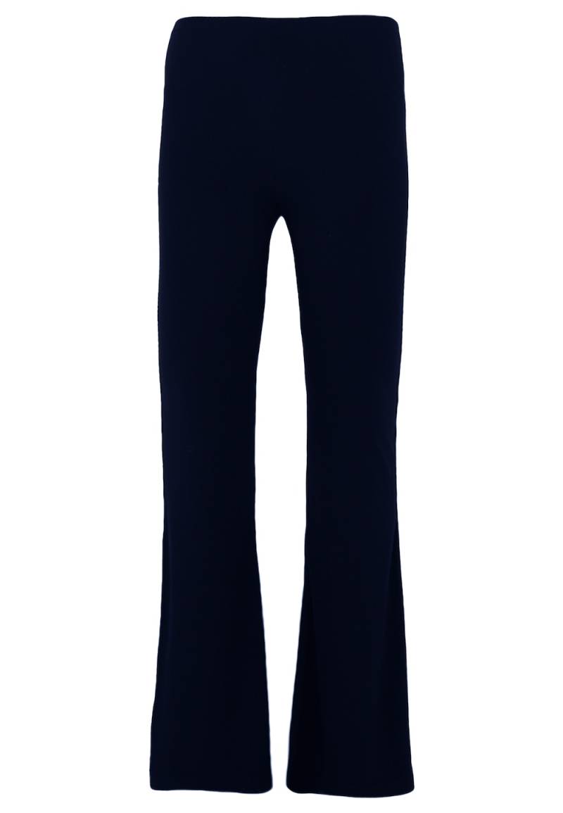 Große Größen Hose mit einem elastischen Bund, Damen, blau, Größe: 46/48, Polyester, Happy Size DE Women von YOEK