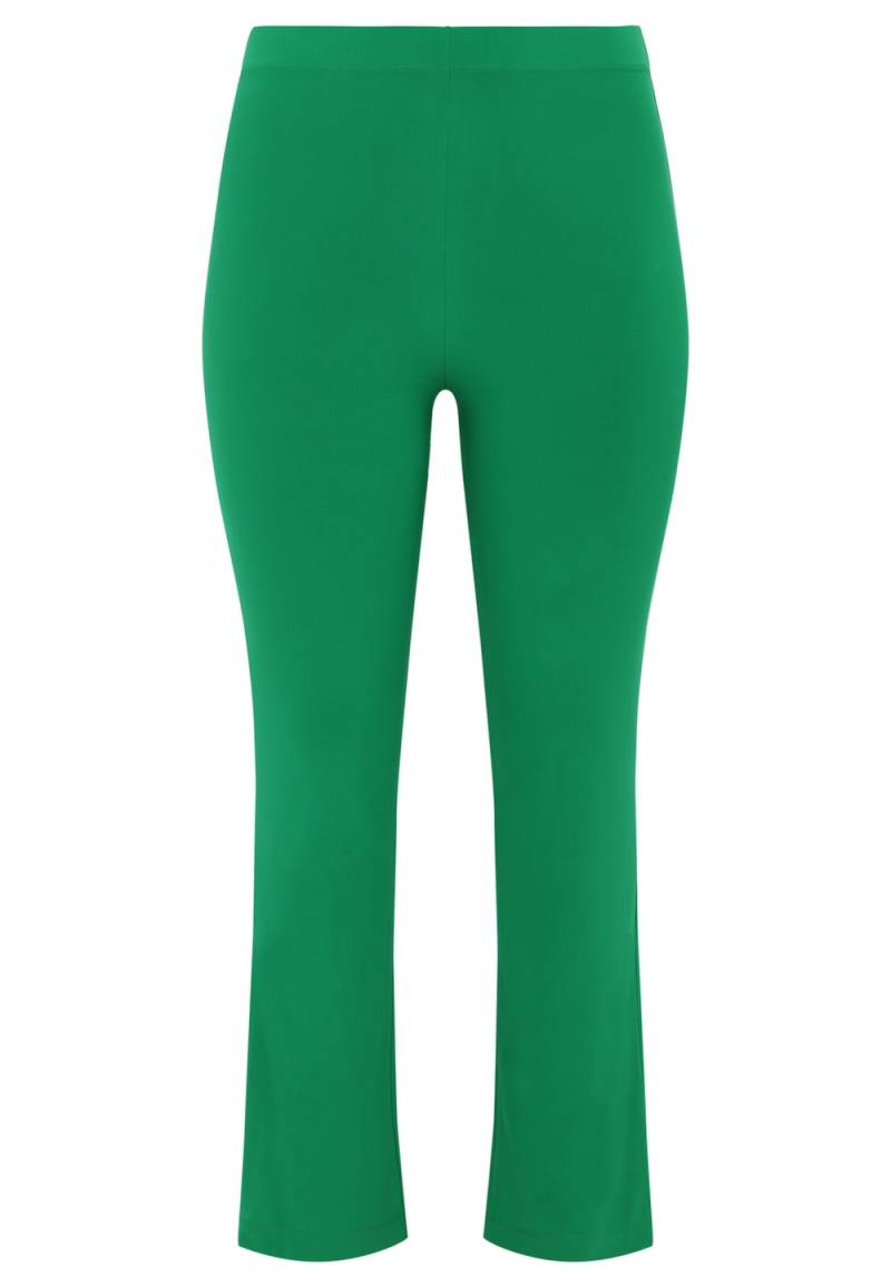 Große Größen Legging Einfarbig, Damen, türkis, Größe: 50/52, Polyester, Happy Size DE Women von YOEK