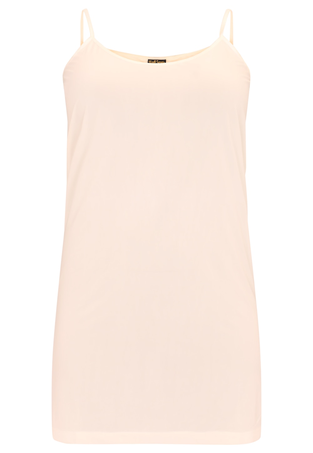 Große Größen ärmellos Unterkleid, Damen, beige, Größe: 54/56, Polyester, Happy Size DE Women von YOEK