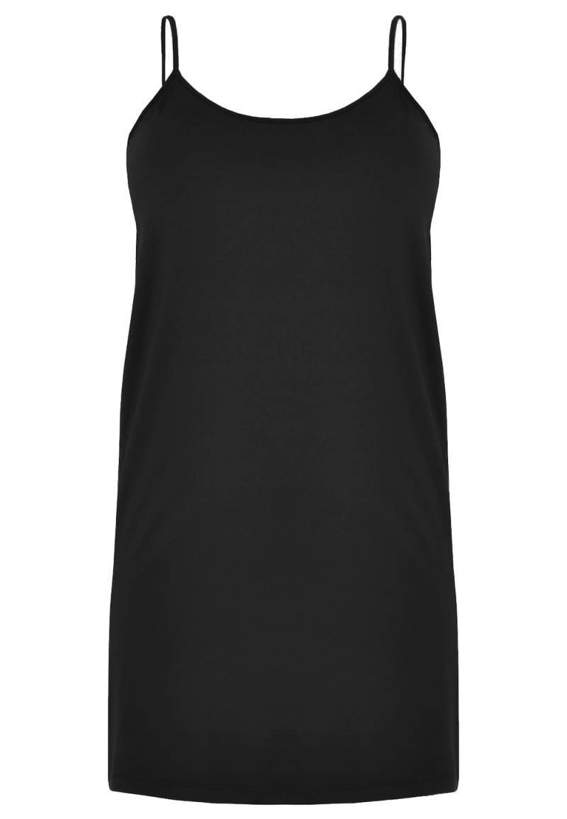 Große Größen ärmellos Unterkleid, Damen, schwarz, Größe: 50/52, Polyester, Happy Size DE Women von YOEK