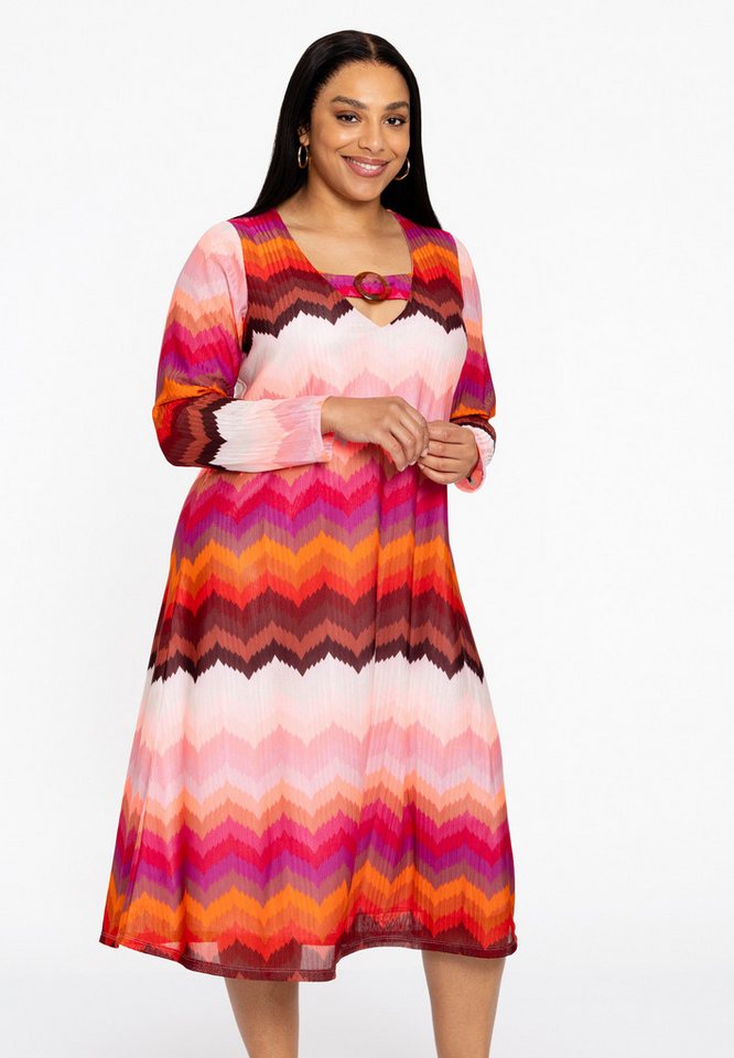 YOEK A-Linien-Kleid Damen Kleid Große Größen von YOEK