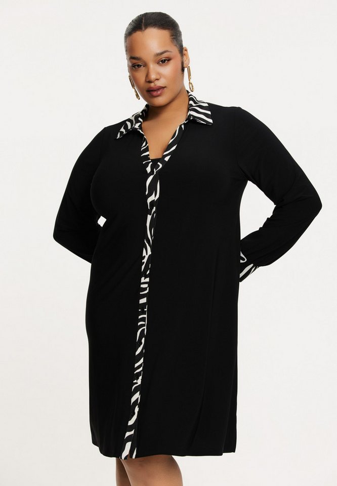 YOEK A-Linien-Kleid Damen Kleid Lockere Passform von YOEK