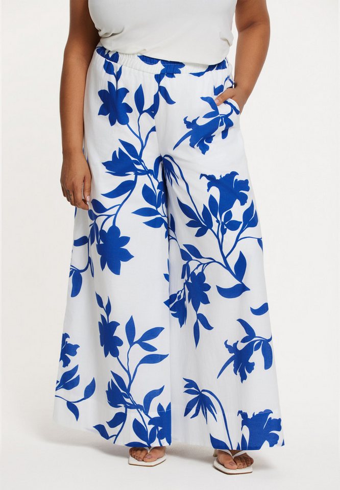 YOEK Bootcuthose Damen Hose mit Druck von YOEK