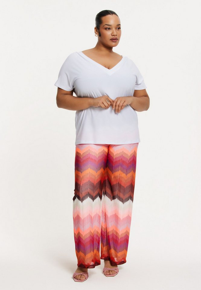 YOEK Bootcuthose Damen Hose mit Druck von YOEK