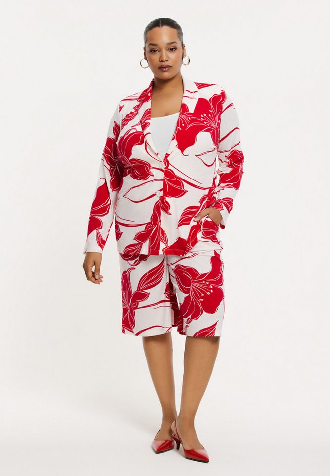 YOEK Bootcuthose Damen Hose mit Druck von YOEK