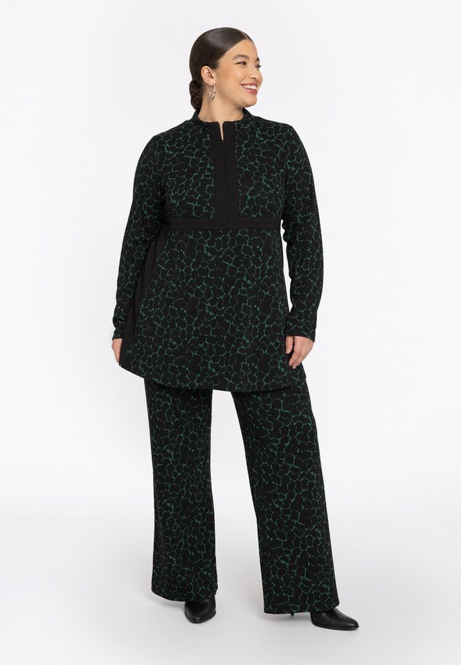 YOEK Bootcuthose Damen Hose mit einem elastischen Bund von YOEK