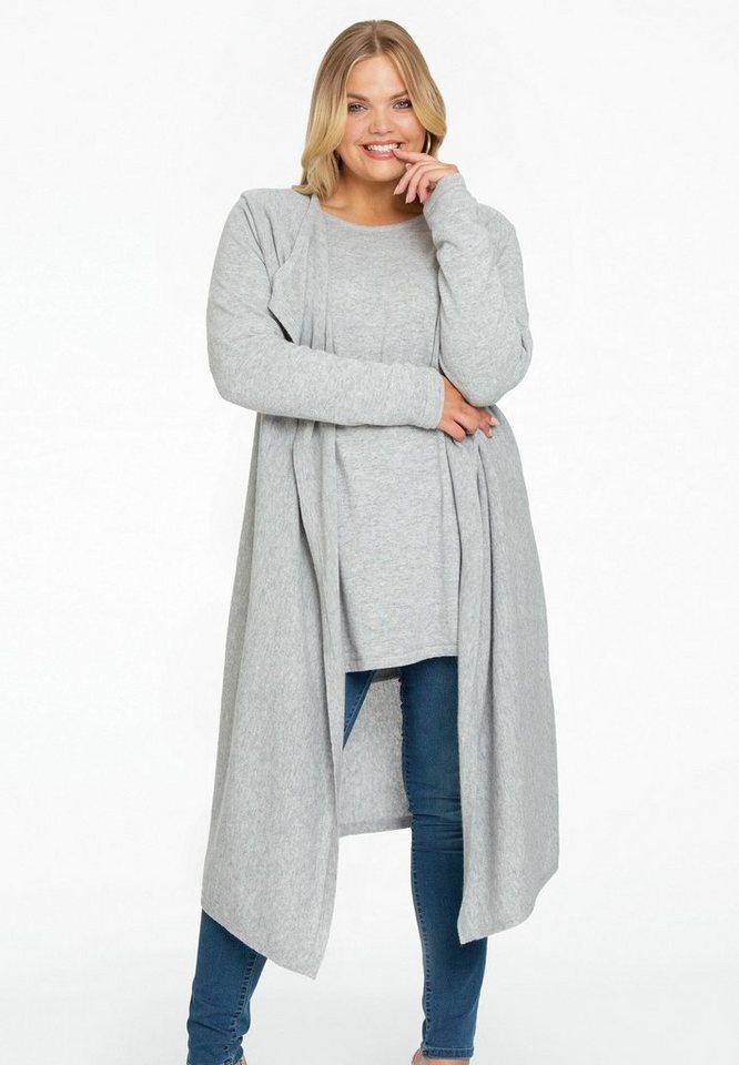 YOEK Cardigan Damen Strickjacke Große Größen von YOEK