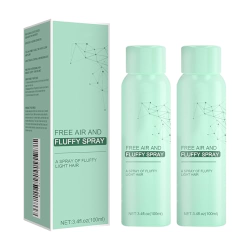 2025 neues trockenes Haar & ohne Waschen flauschig voluminierendes Haarspray-freie Luft und flauschiges Spray für lang anhaltende Volumen und Ölkontrolle, nicht klickend (2) von YOENBG