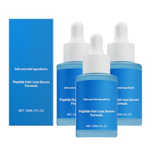 Haarserum Haarwachstum, Kupferpeptid -Haarserum - Leichtes Haarwachstum Öl, um das Nachwachsen zu fördern, dicker und stärker für Frauen und Männer (3) von YOENBG