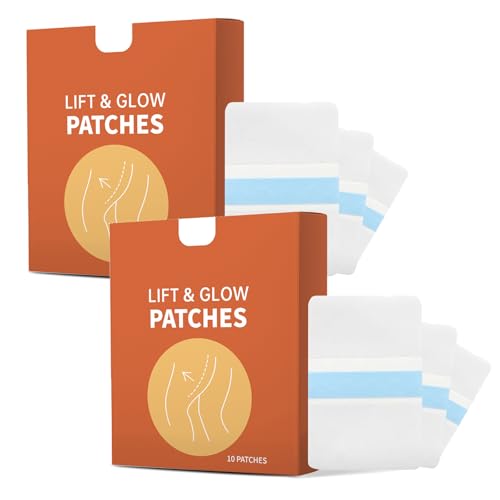 Oberschenkel-Lifting-Tape – Wasserfestes und schweißfestes, unsichtbares Instalift-Patch für Beine, Bauch, Oberschenkel und Arme | Straffendes Body Tape für Frauen und Männer (2box/20pcs) von YOENBG