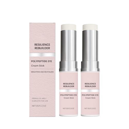 Polypeptid-Augencremestift – Anti-Falten-, straffende und straffende Augenbehandlung gegen Augenringe, Schwellungen und feine Linien – Tiefenbefeuchtende Augencreme für Frauen und Männer (2) von YOENBG