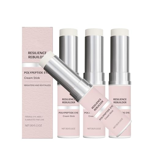 Polypeptid-Augencremestift – Anti-Falten-, straffende und straffende Augenbehandlung gegen Augenringe, Schwellungen und feine Linien – Tiefenbefeuchtende Augencreme für Frauen und Männer (4) von YOENBG