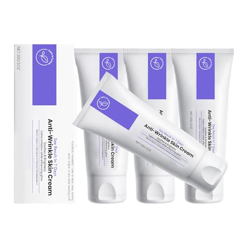 Retinol-Kollagen-Gesichtscreme-Anti-Falten- und Festung der Feuchtigkeitscreme für Männer und Frauen, Tag und Nachthaut-Straffungscreme, reduziert feine Linien (4) von YOENBG