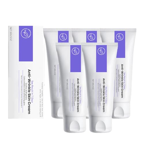 Retinol-Kollagen-Gesichtscreme-Anti-Falten- und Festung der Feuchtigkeitscreme für Männer und Frauen, Tag und Nachthaut-Straffungscreme, reduziert feine Linien (5) von YOENBG