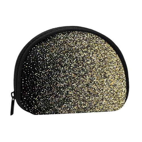 Goldglitzer-Muster Esp10 AbstractSmall Make-up-Damenbinden-Aufbewahrungstasche, Kosmetik-Geldbörse für Damen von YOFIEN