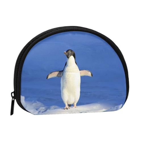 Pinguin 1 Kleine Make-up-Damenbinden-Aufbewahrungstasche, Kosmetik-Geldbörse für Damen von YOFIEN