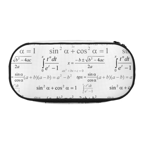 YOFIEN Mathematik- und Geometrieschule, kleines Federmäppchen, großes Fassungsvermögen, Federmäppchen, Büro-Schreibwaren-Organizer von YOFIEN
