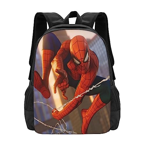 Kindergartenrucksack, Anime-Rucksäcke, Rucksäcke für Kinder, schwarzer Rucksack, PC-Rucksack für Jungen und Mädchen, A5. von YOGAES