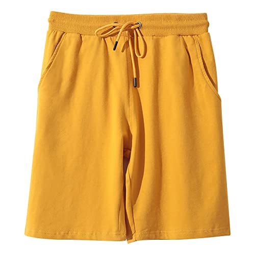 YOGALULU MäNner Jogginghose Sport Hose Herren Sweat Shorts Herren Sporthose Herren Lang Laufhose Herren Lang Fleecehose Herren Braune Cargohose Herren Skitourenhose Herren Jeans Shorts Herren von YOGALULU