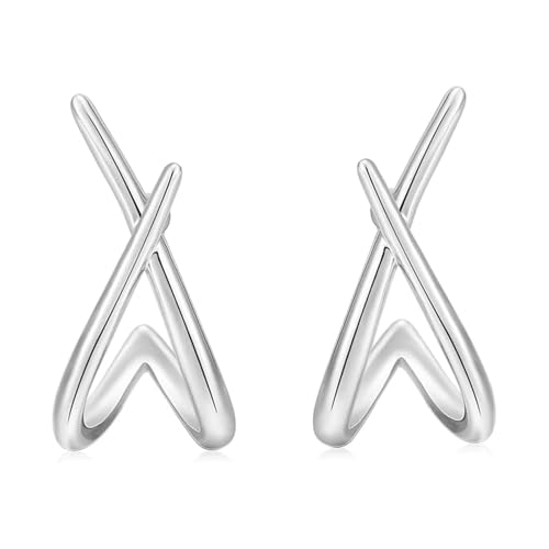 YOGAZEN Ohrstecker Gold/Silber, Ohrringe Stecker Damen, Hypoallergen Gold Klein Ohrringe, Silber Creolen Set, Creolen Leichte Ohrringe, Schmuck Geschenke Earrings for Women YOGAZEN Ohrstecker Gold/Silber, Ohrringe Stecker Damen, Hypoallergen Gold Klein Ohrringe, Silber Creolen Set, Creolen Leichte Ohrringe, Schmuck Geschenke Earrings for Women von YOGAZEN