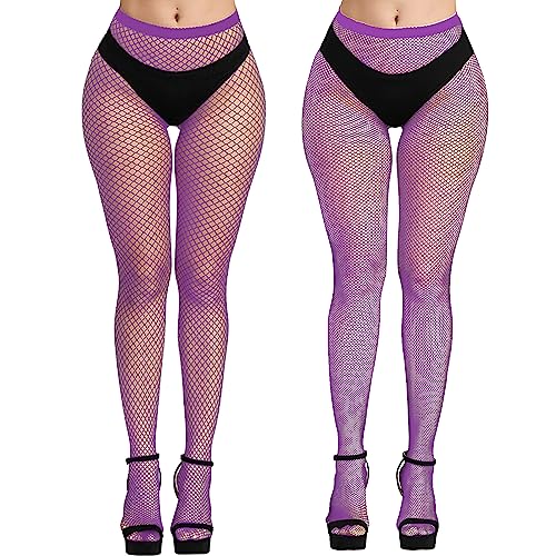 YOGINGO purple-Netzstrumpfhose Schwarz von YOGINGO