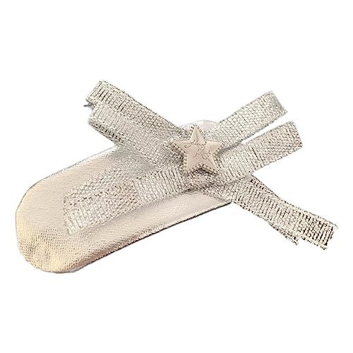 Y2K Haarspange mit Sternen, niedlicher silberfarbener Pony-Clip, Y2K-Ornamente für Frauen und Mädchen, stilvolle Haarspange von YOGOTEU