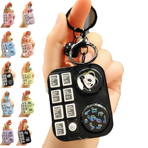 Mini Animal Dj Keychain, DJ Accessories Music Keychain, Mini Dj Table Keychain, Music Mini Disc Player Keychain, DJ Gifts That Can Produce Sound for Women Men Music Lover (#3) von YOHFRFGX