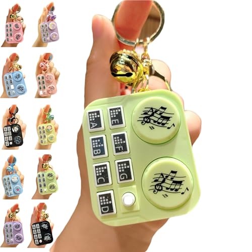 Mini Animal Dj Keychain, DJ Accessories Music Keychain, Mini Dj Table Keychain, Music Mini Disc Player Keychain, DJ Gifts That Can Produce Sound for Women Men Music Lover (#8) von YOHFRFGX