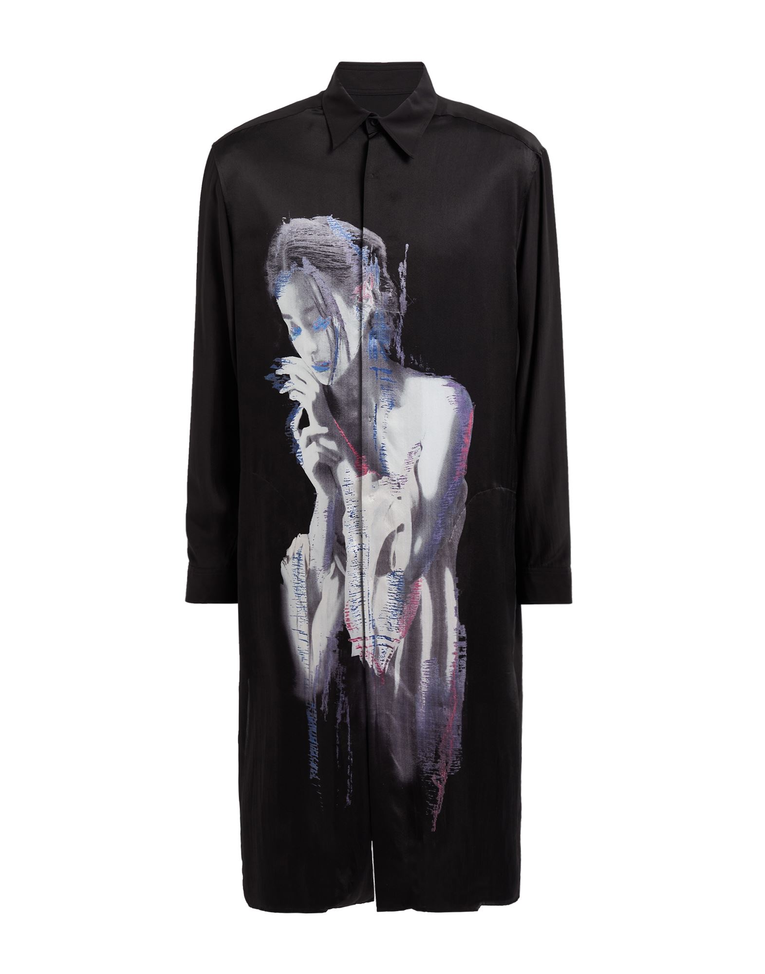 YOHJI YAMAMOTO POUR HOMME Hemd Herren Schwarz von YOHJI YAMAMOTO POUR HOMME