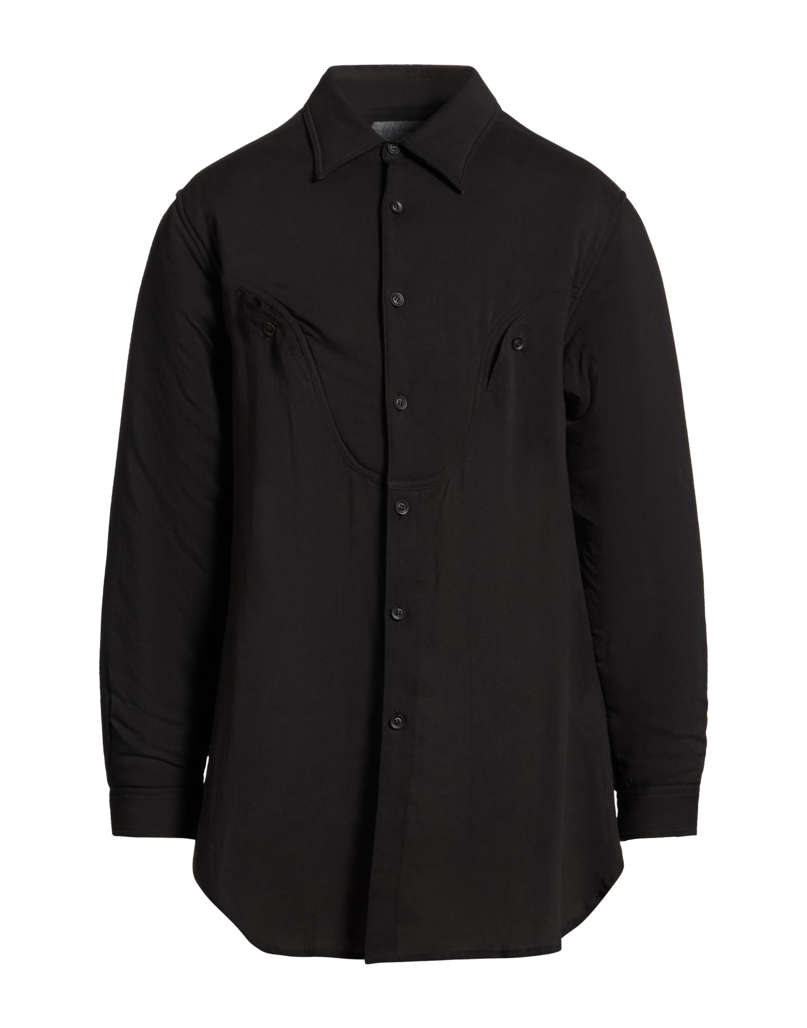 YOHJI YAMAMOTO POUR HOMME Hemd Herren Schwarz von YOHJI YAMAMOTO POUR HOMME