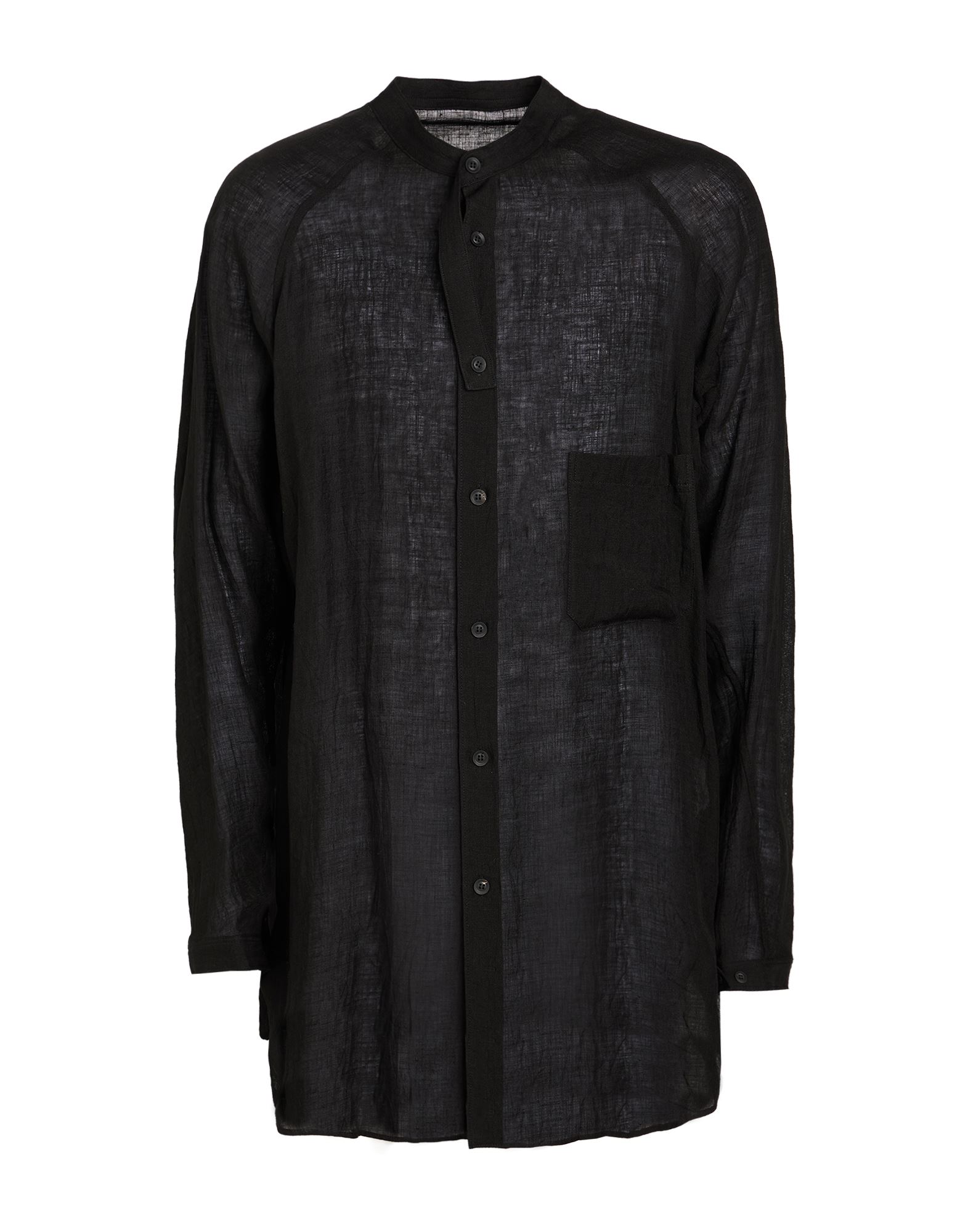 YOHJI YAMAMOTO POUR HOMME Hemd Herren Schwarz von YOHJI YAMAMOTO POUR HOMME