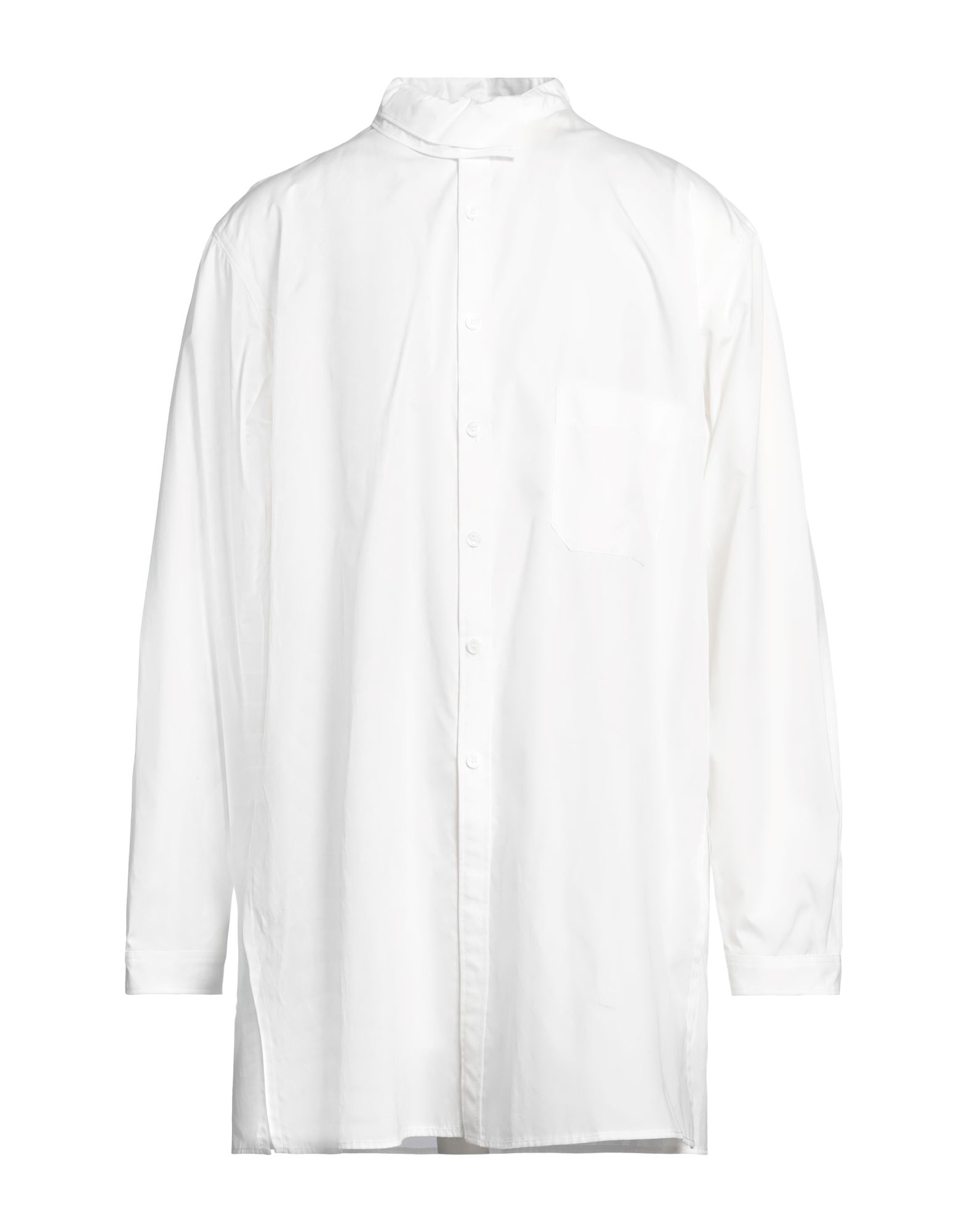 YOHJI YAMAMOTO POUR HOMME Hemd Herren Weiß von YOHJI YAMAMOTO POUR HOMME