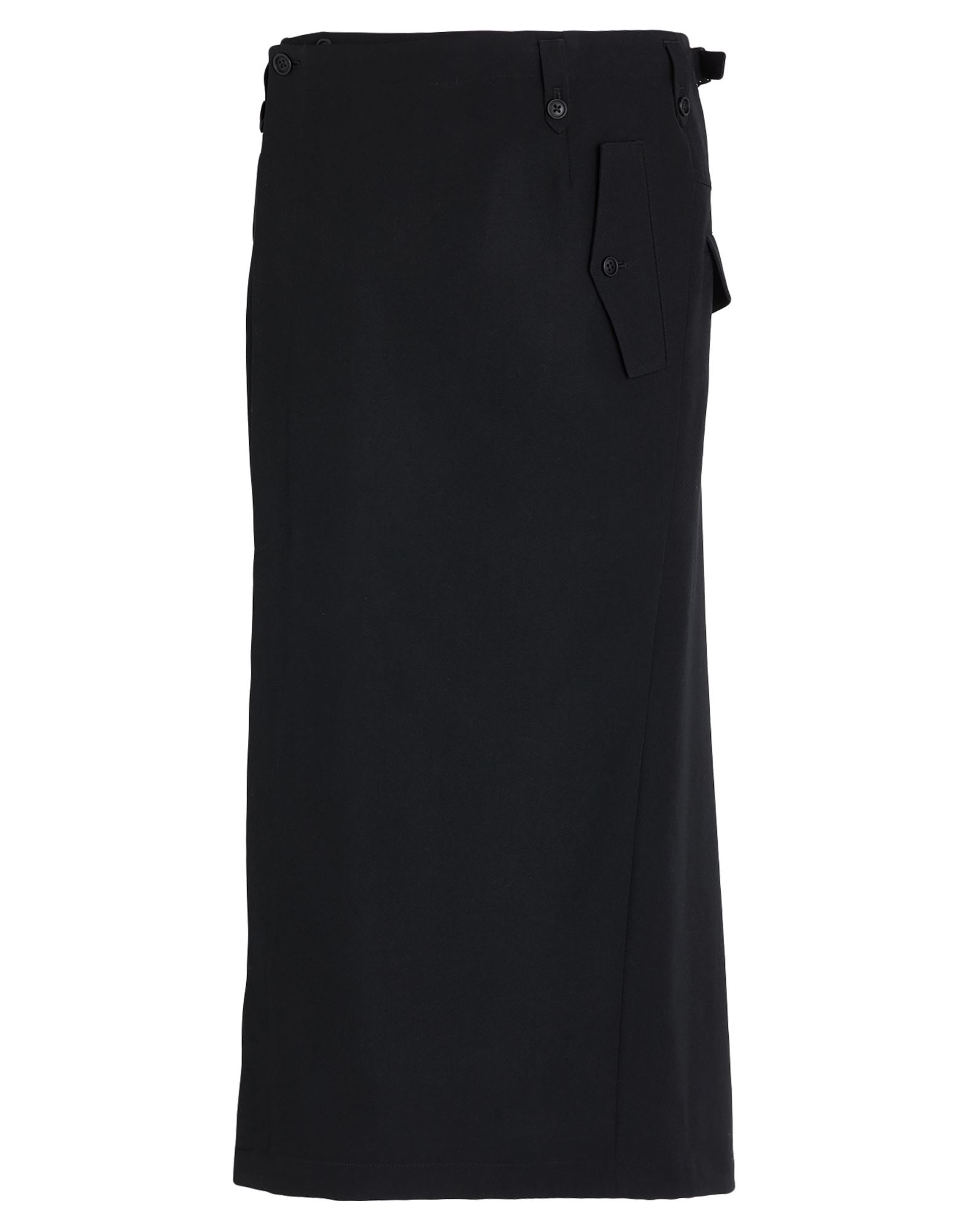 YOHJI YAMAMOTO POUR HOMME Midi-rock Herren Schwarz von YOHJI YAMAMOTO POUR HOMME