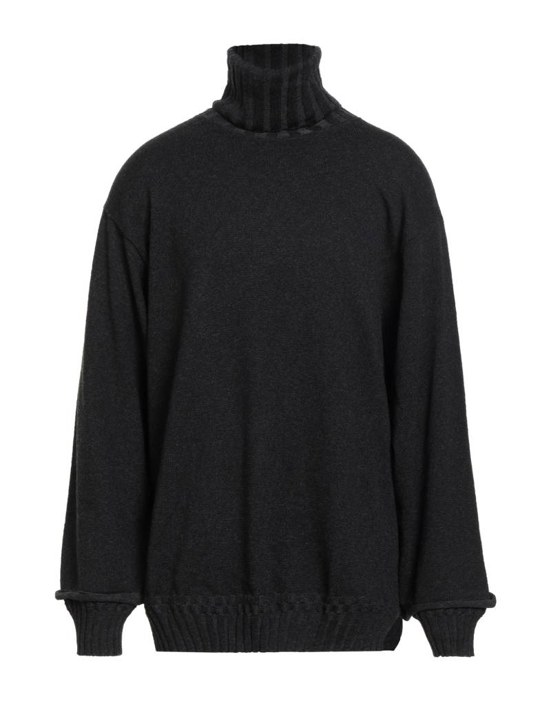 YOHJI YAMAMOTO POUR HOMME Rollkragenpullover Herren Braungrau von YOHJI YAMAMOTO POUR HOMME