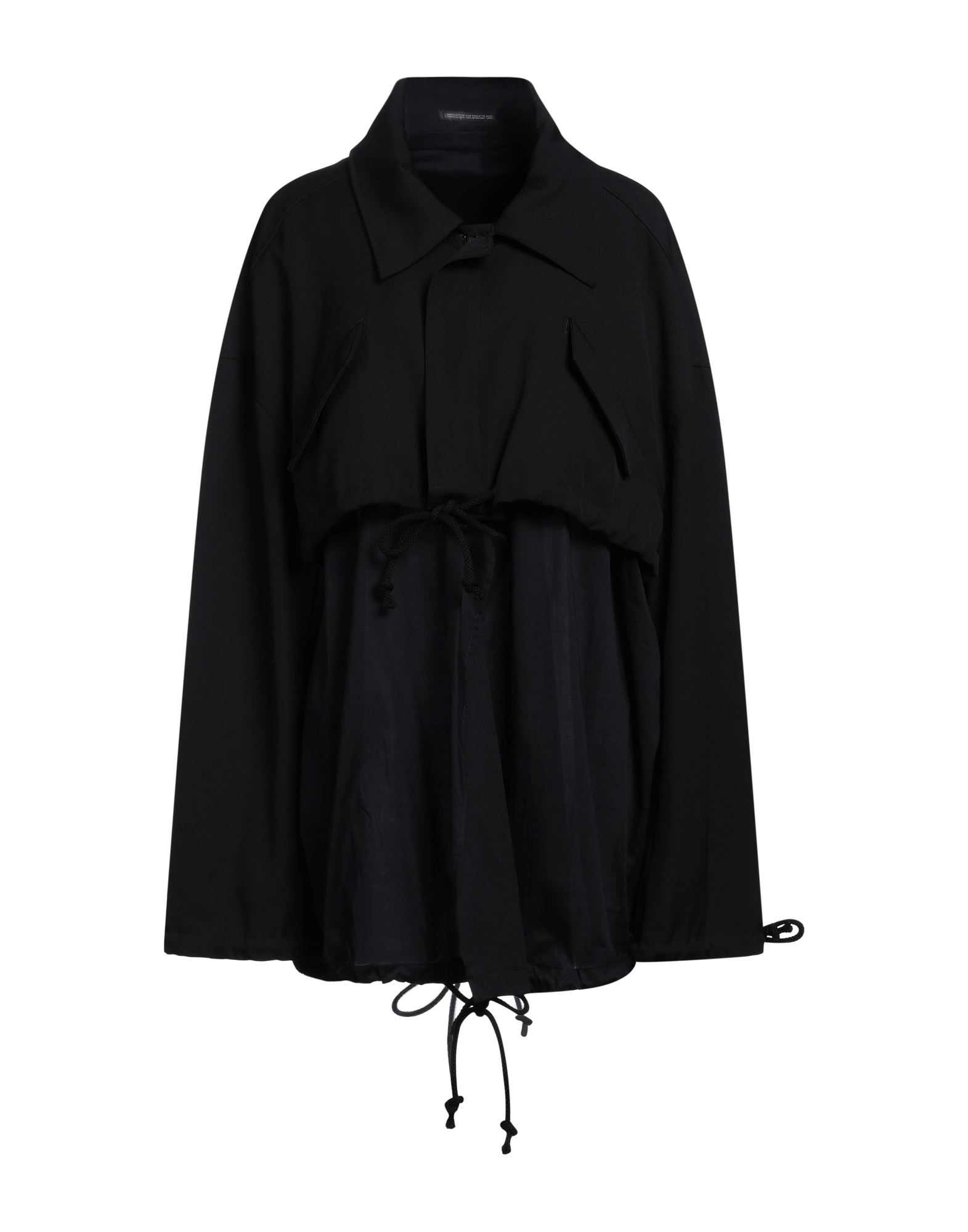 YOHJI YAMAMOTO Jacke, Mantel & Trenchcoat Damen Schwarz YOHJI YAMAMOTO Jacke, Mantel & Trenchcoat Damen Schwarz von YOHJI YAMAMOTO