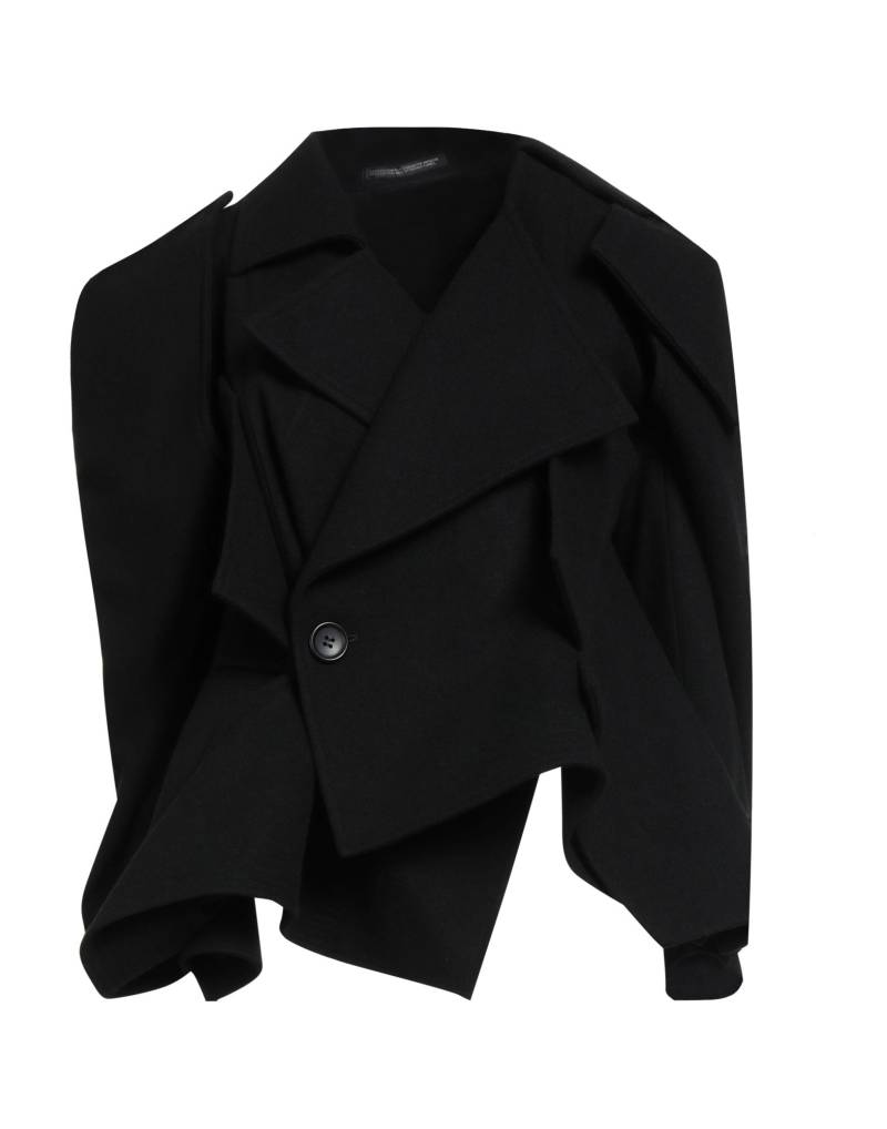 YOHJI YAMAMOTO Mantel Damen Schwarz von YOHJI YAMAMOTO