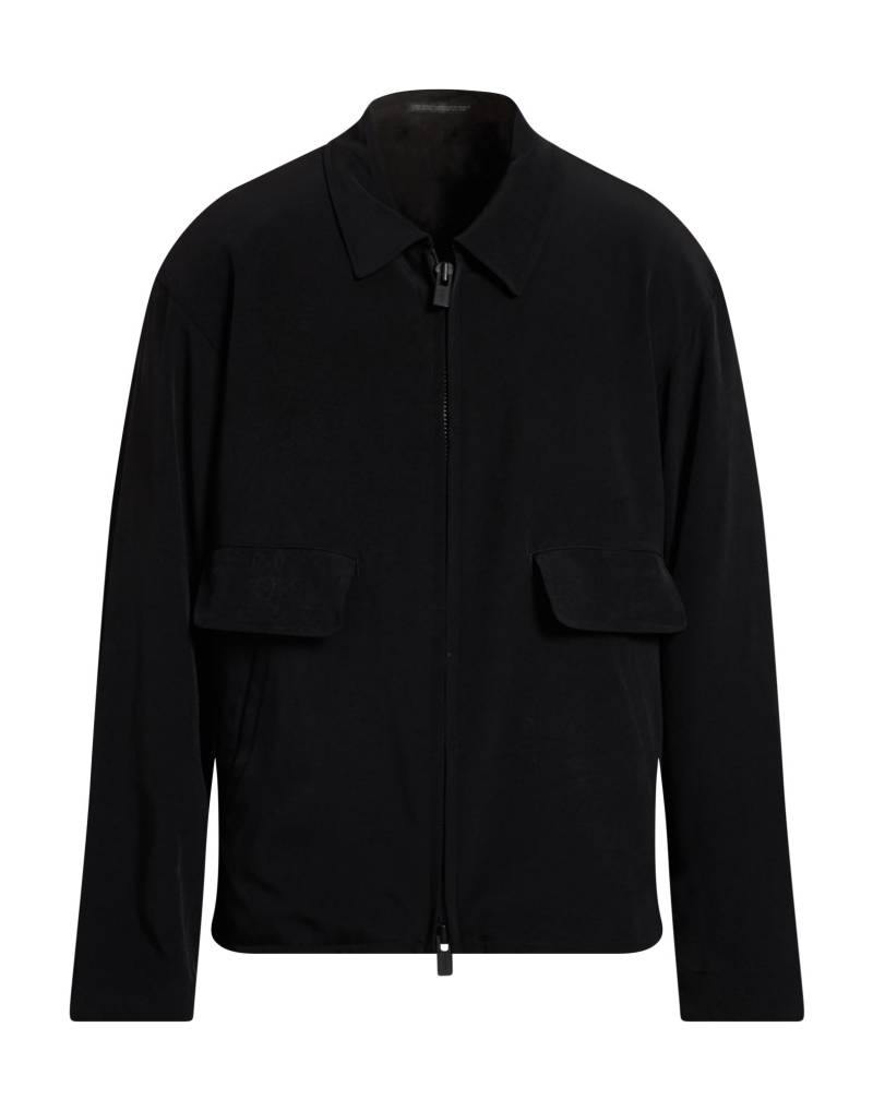 YOHJI YAMAMOTO Jacke & Anorak Herren Schwarz von YOHJI YAMAMOTO