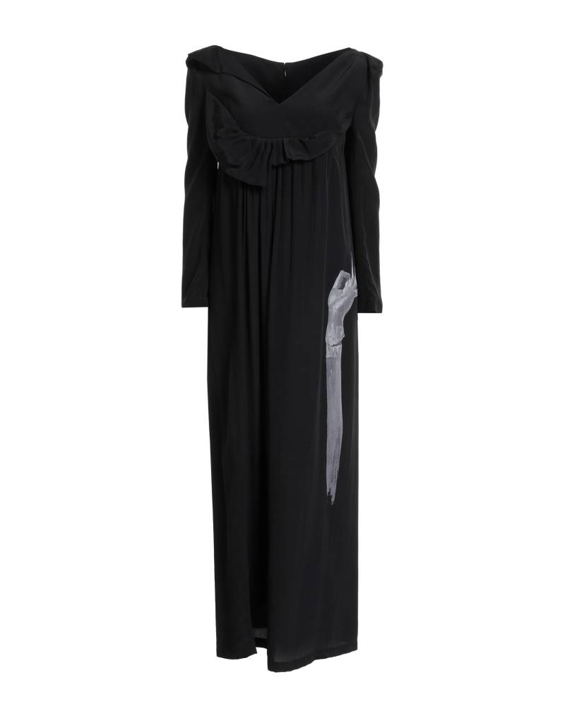 YOHJI YAMAMOTO Maxi-kleid Damen Schwarz von YOHJI YAMAMOTO