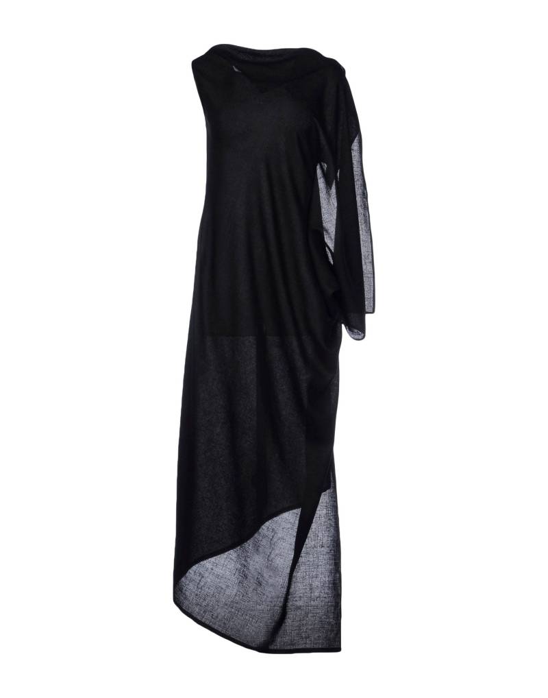 YOHJI YAMAMOTO Midi-kleid Damen Schwarz von YOHJI YAMAMOTO