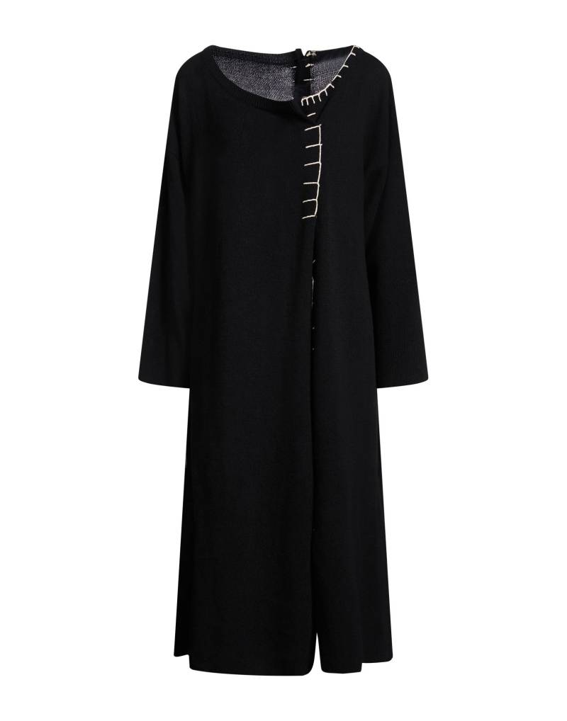 YOHJI YAMAMOTO Midi-kleid Damen Schwarz von YOHJI YAMAMOTO