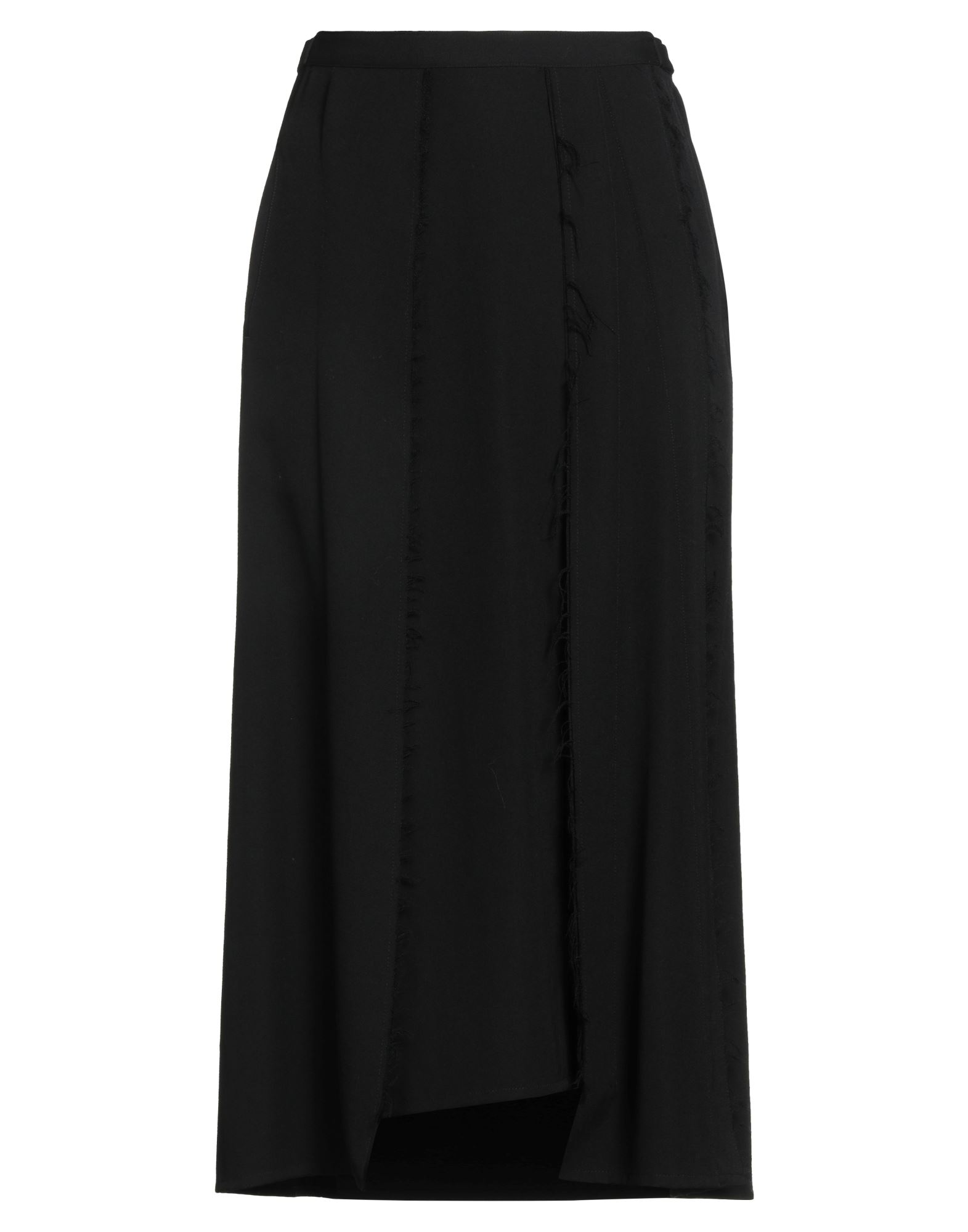 YOHJI YAMAMOTO Midi-rock Damen Schwarz YOHJI YAMAMOTO Midi-rock Damen Schwarz von YOHJI YAMAMOTO