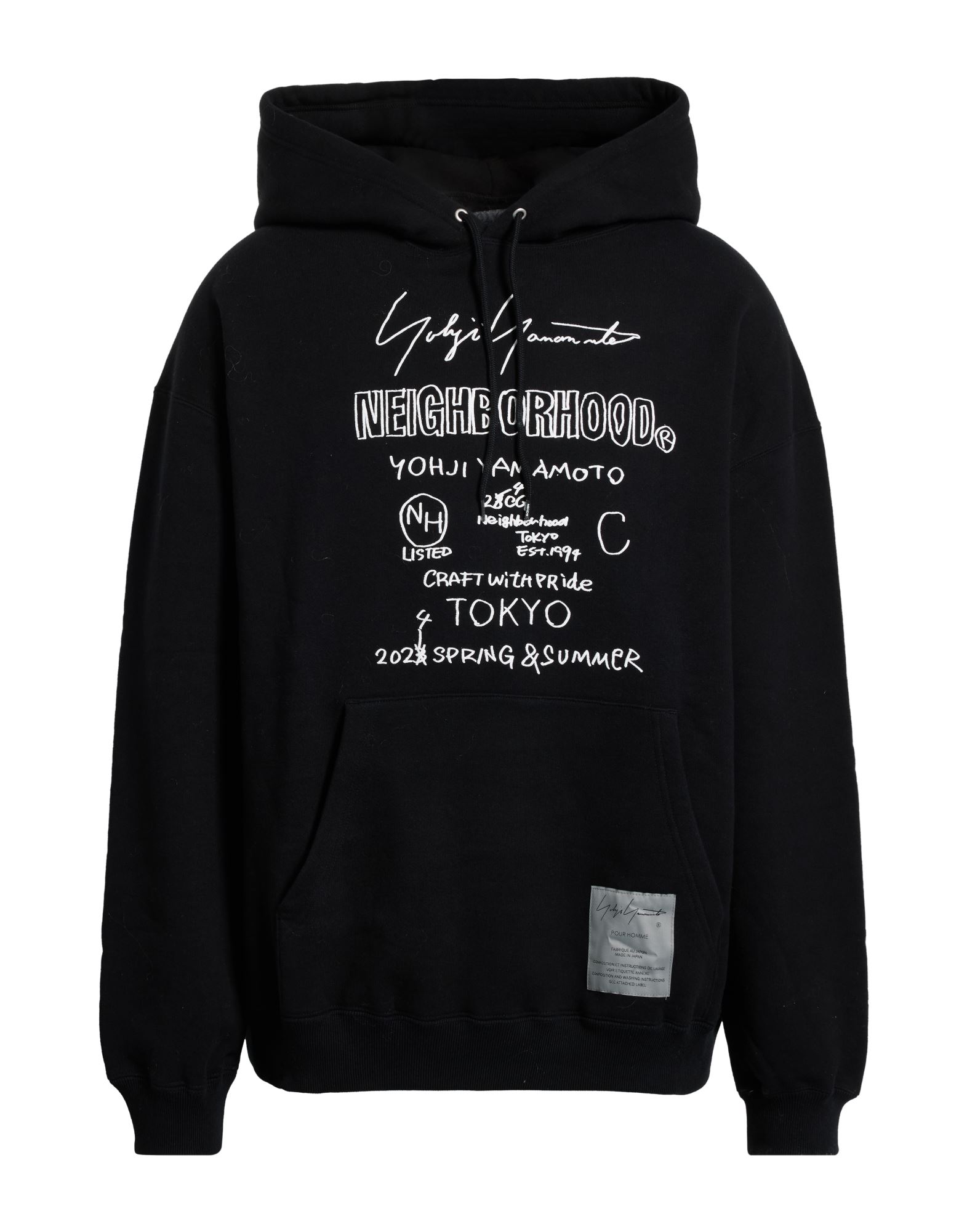 YOHJI YAMAMOTO Sweatshirt Herren Schwarz von YOHJI YAMAMOTO