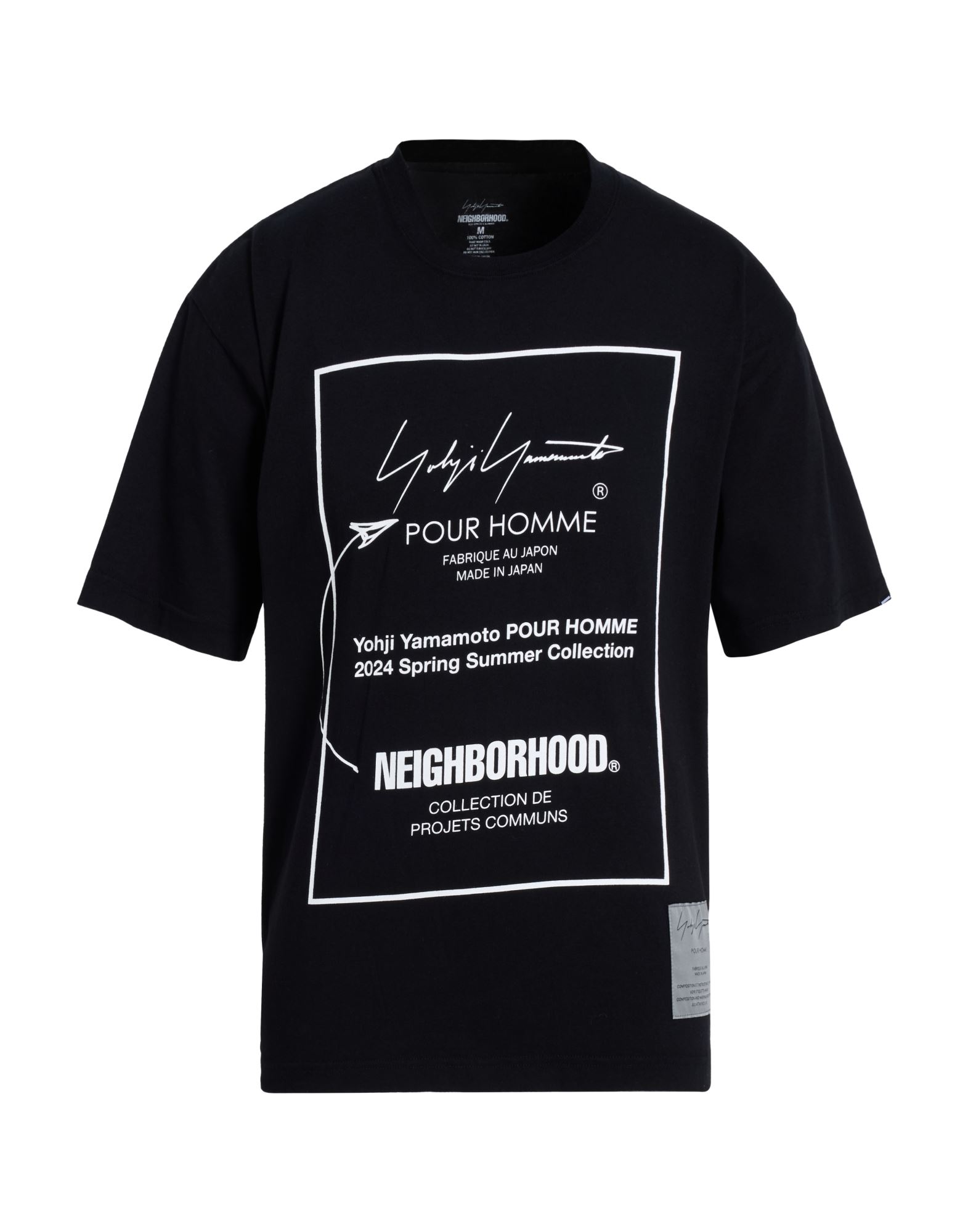 YOHJI YAMAMOTO T-shirts Herren Schwarz von YOHJI YAMAMOTO